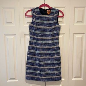 Tory Burch Petra tweed sleeveless dress NWOT